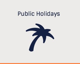Public Holidays and Show Holidays for 2025